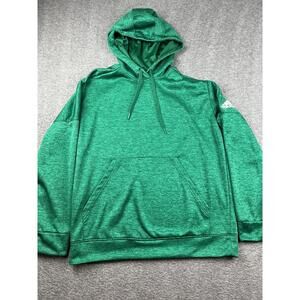 Adidas Kids‎ Green Hoodie Sweatshirt Size XL